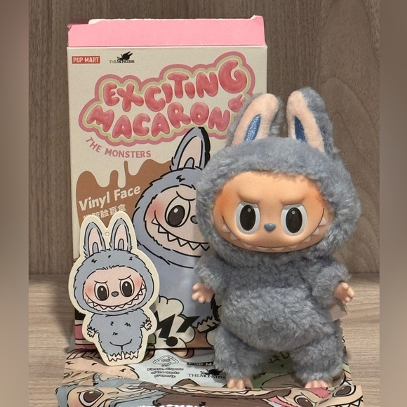 🌸POP MART LABUBU MACARON Sea Salt Coconut and Mini Birky Set🌸 - Picture 6 of 11